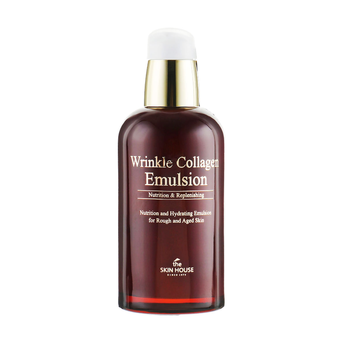 Живильна антивікова емульсія для обличчя The Skin House Wrinkle Collagen Emulsion з колагеном, 130 мл